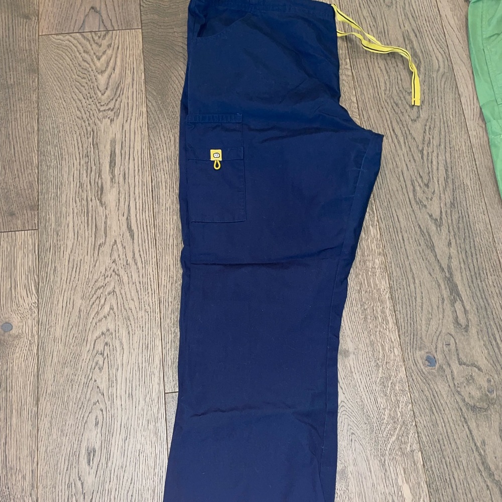 Navy blue scrubs